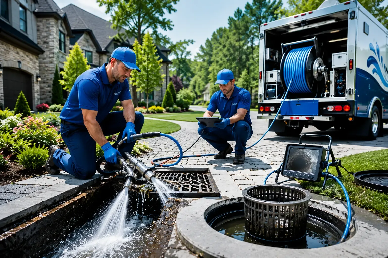 Local outdoor drain cleaning professionals in Denton, NC